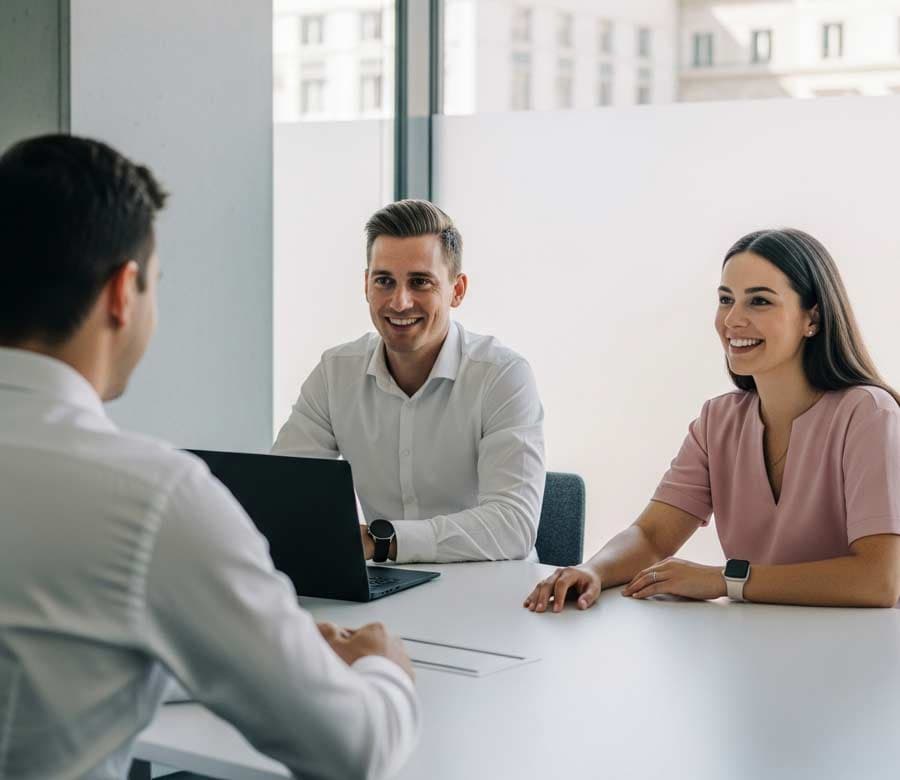 A business team supporting physicians